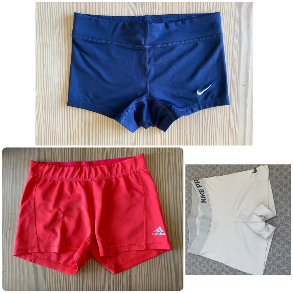Nike Dri-FIT Performance Shorts / Adidas workout shorts XS BUNDLE